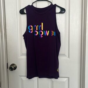 Grrrl Power muscle tank size Amanda